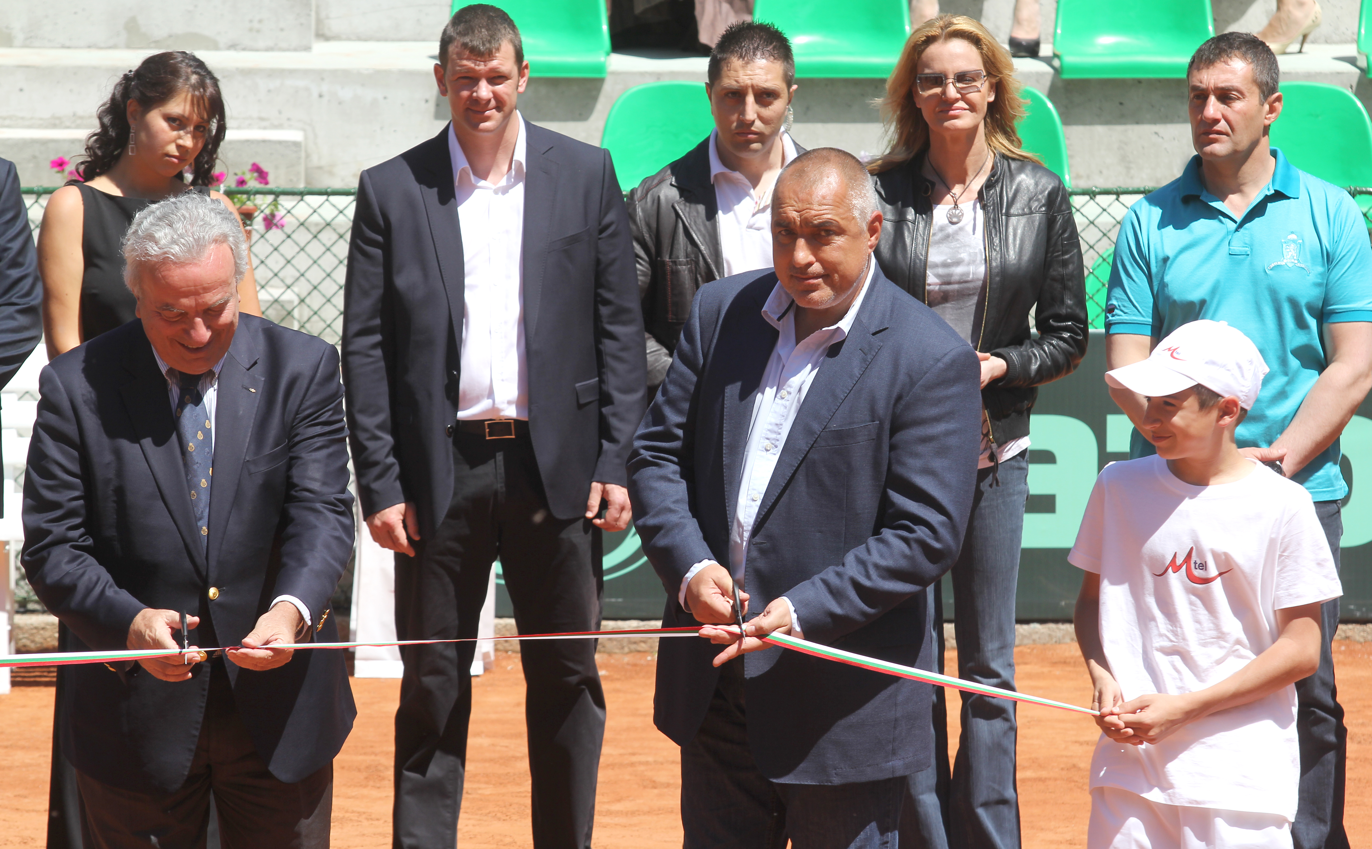 Бойко Борисов откри реновираната тенис база в София (снимки и видео)