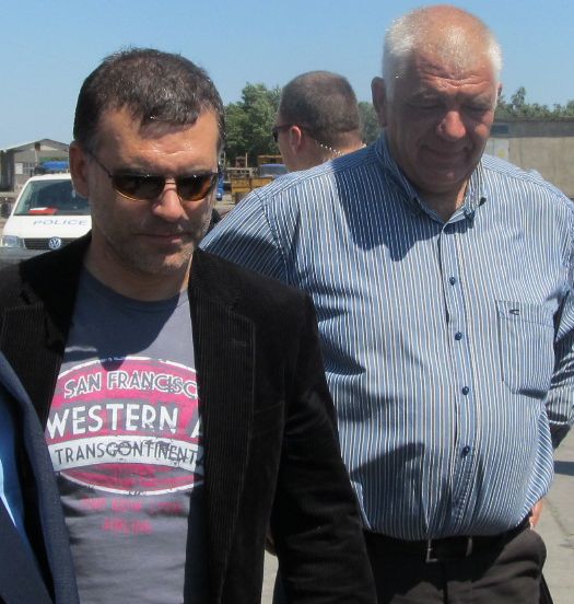 Симеон Дянков и шефът на Агенция ”Митници” Ваньо Танов неотдавна посетиха Русе