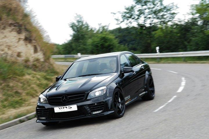 Mercedes C63 AMG получи още сила от HMS-tuning