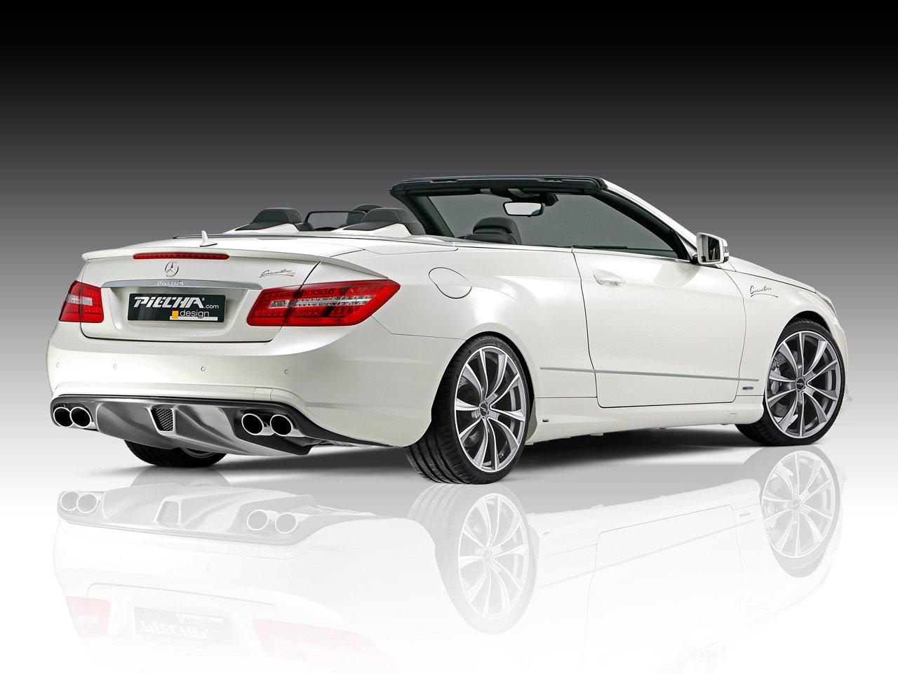 Mercedes E-Class с оптичен тунинг от Piecha