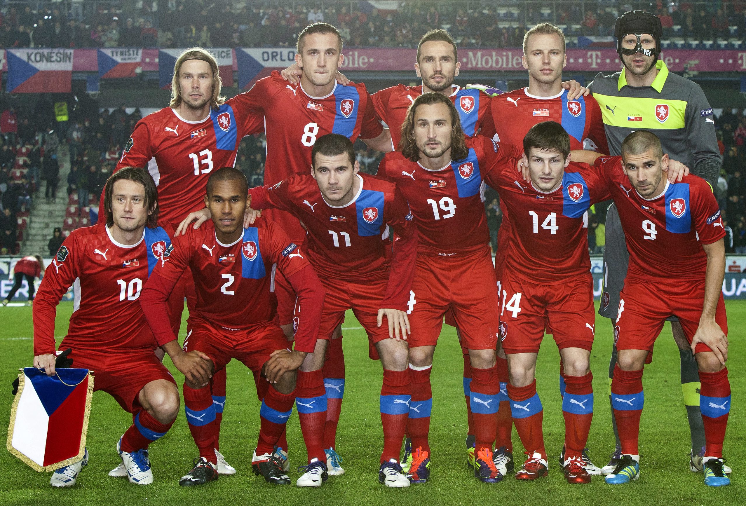 Разширеният състав на Чехия за мача с България