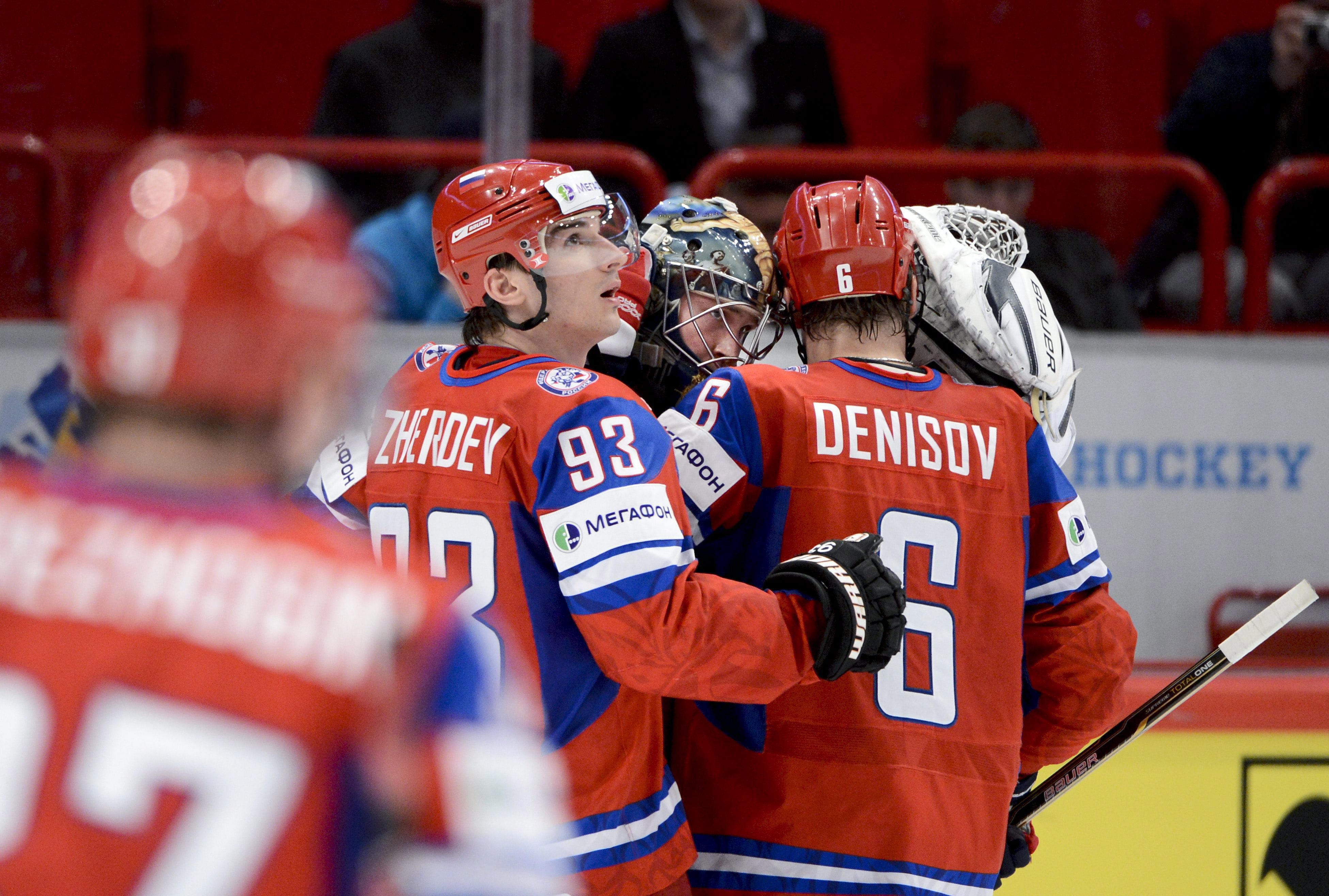 Русия се наложи над САЩ в класическо дерби по хокей на лед