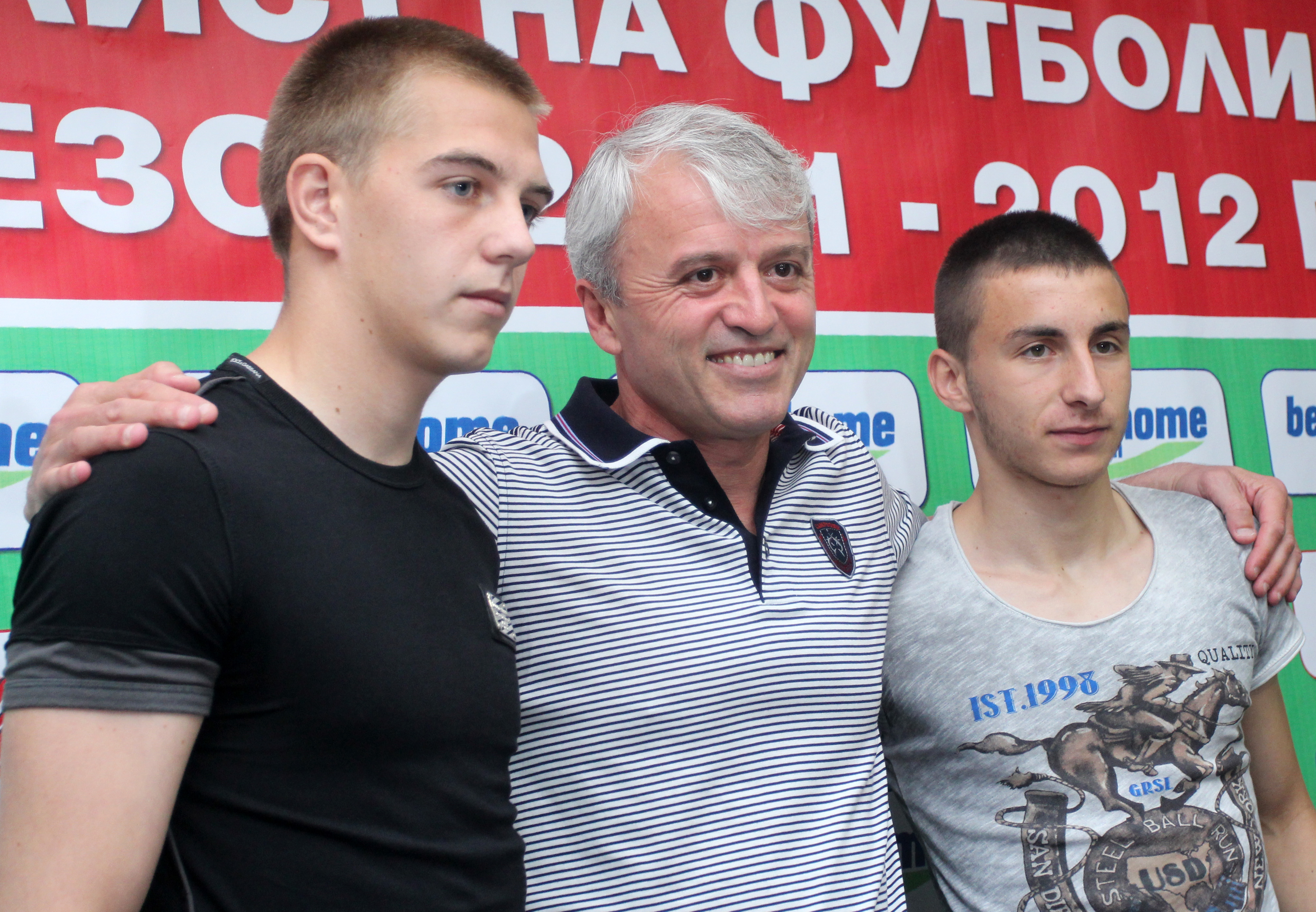 Антон Карачанаков, Дончо Донев и Пламен Илиев