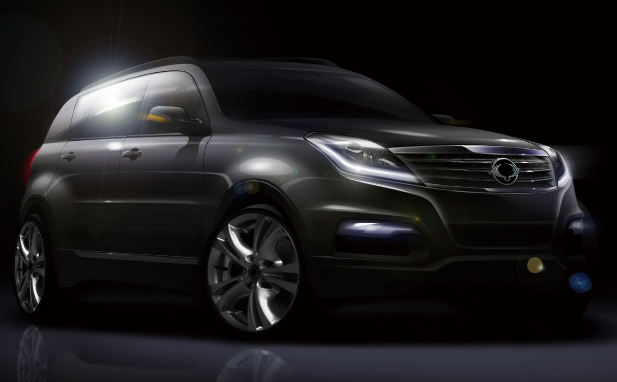 SsangYong показа изображения на нов кросоувър