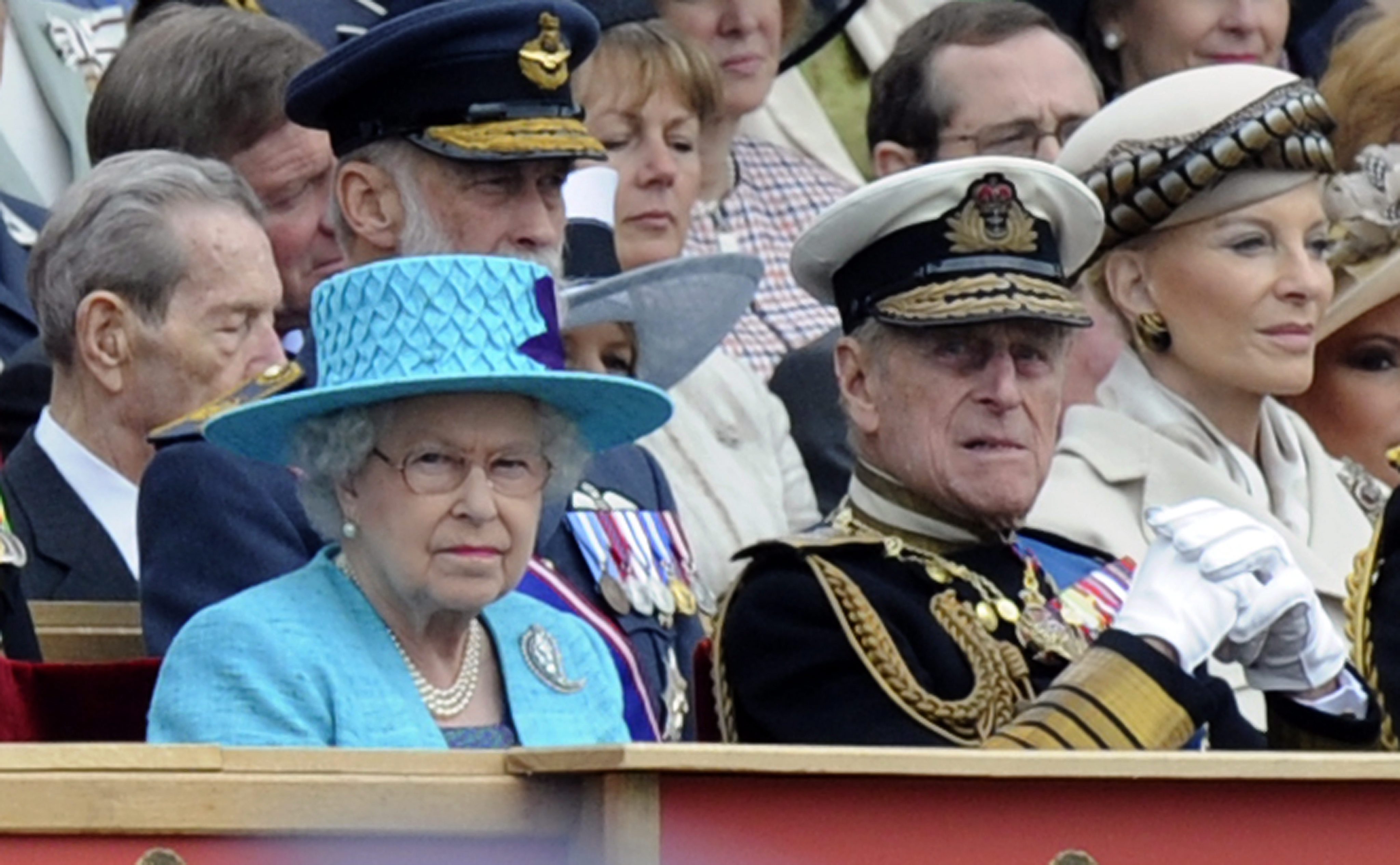Кралица Елизабет II и съпругът й принц Филип