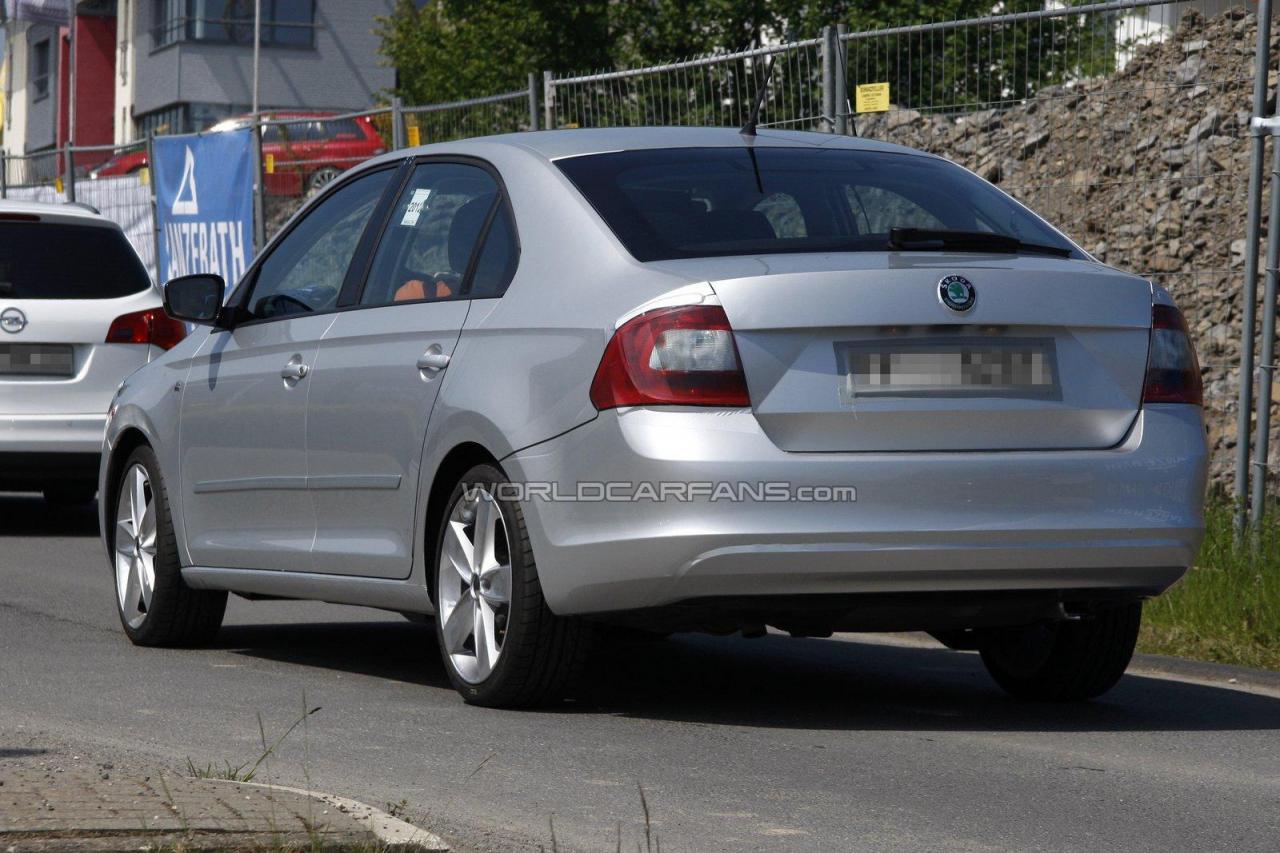 Още снимки на новата Skoda Rapid