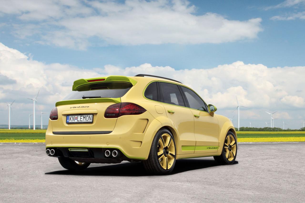 Porsche Cayenne получи ”лимонов” боди кит