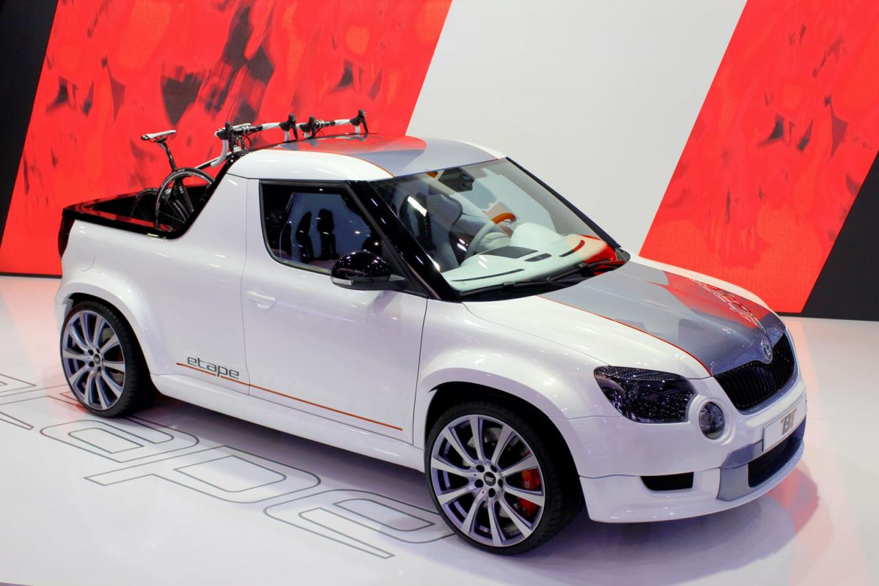 Уникален пикап Skoda Etape