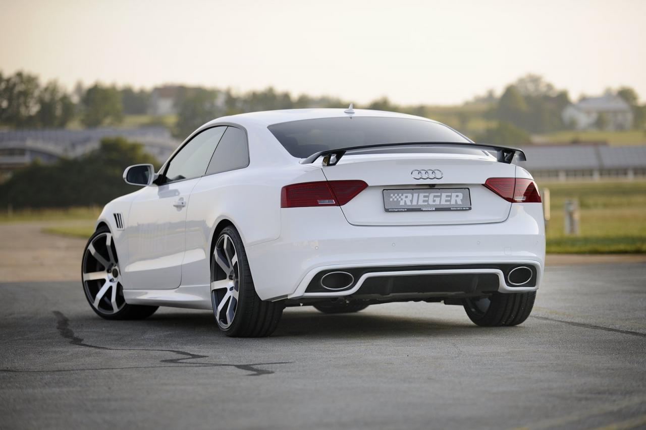 Супер спортна визия за Audi A5 от Rieger