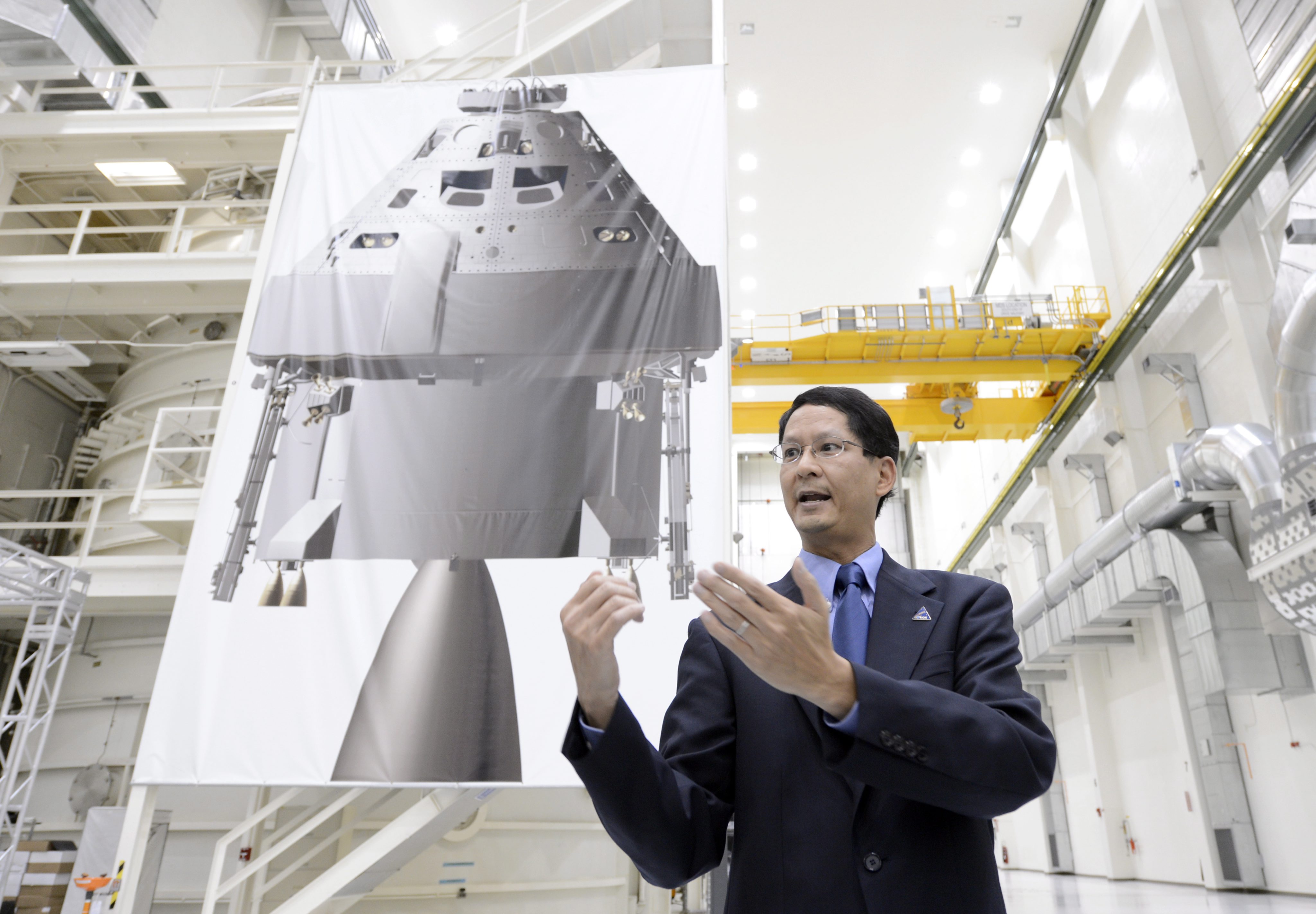 Плакат на космическия кораб ”Орион”