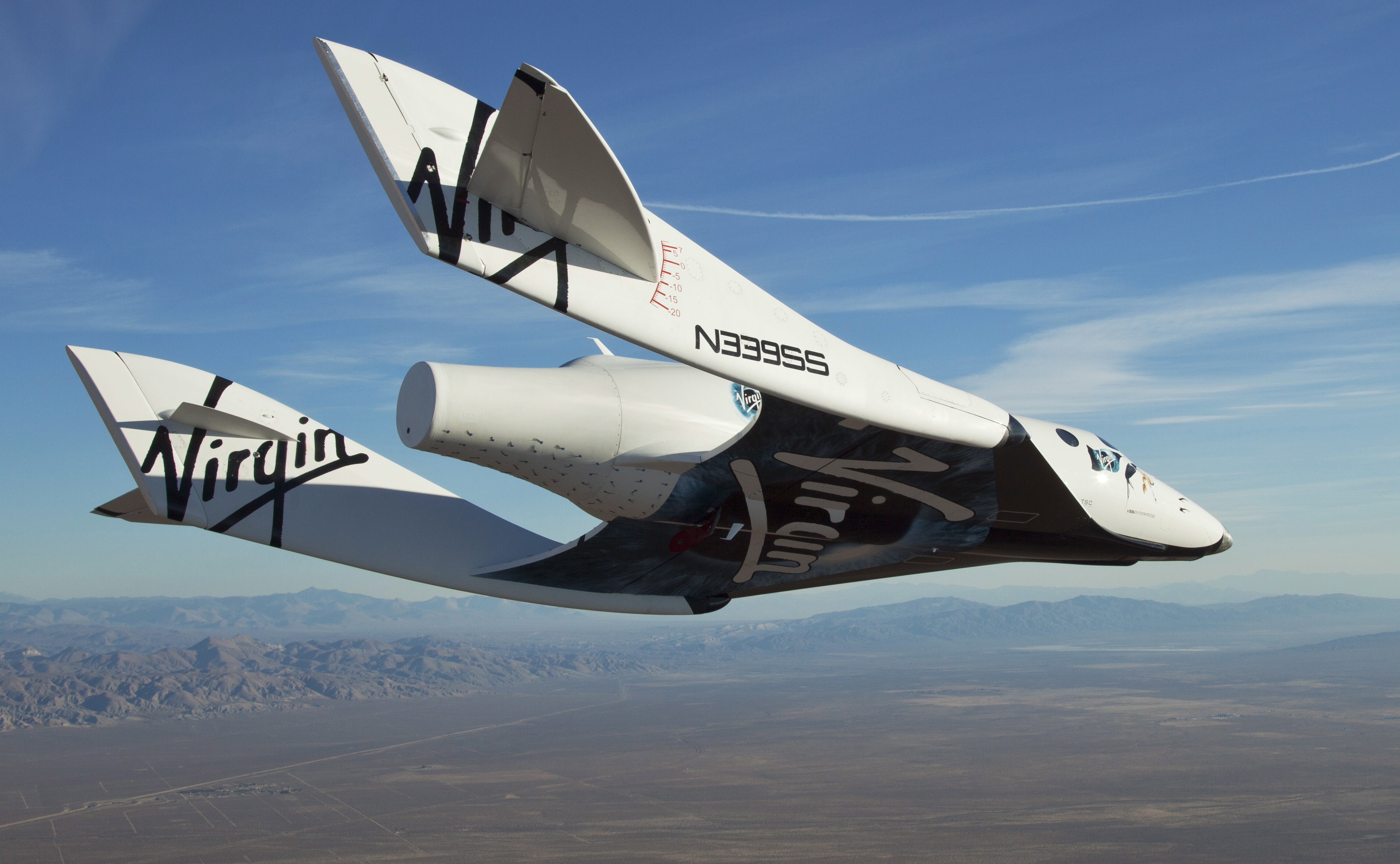 Комерсиалният космически кораб SpaceShip2