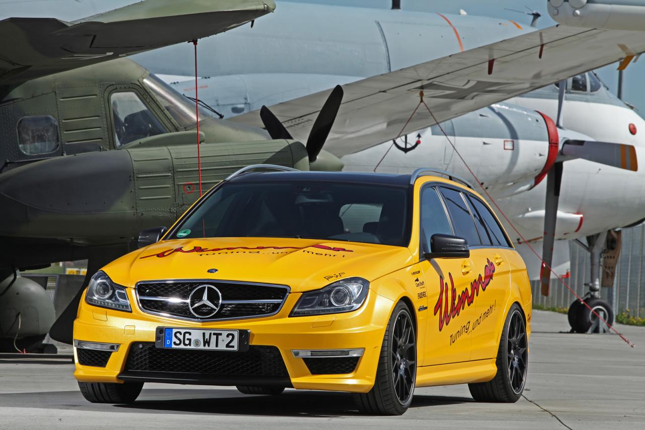 Mercedes C63 AMG получи 624 к.с. от Wimmer