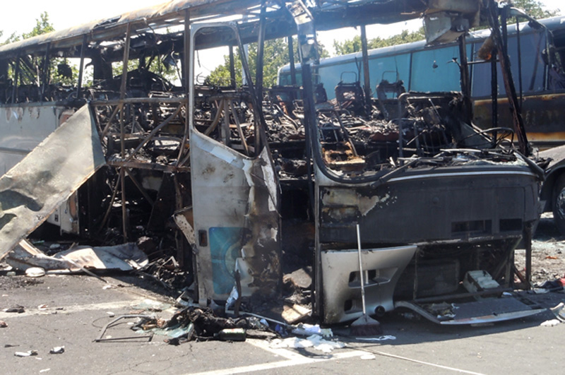 Атентатът бе извършен на 18-ти юли на летище Сарафово пред автобус с израелски туристи