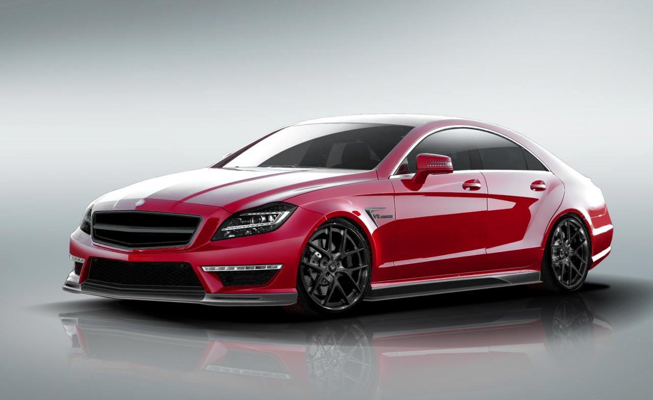 Vorsteiner готов с пакет за Mercedes CLS 63 AMG