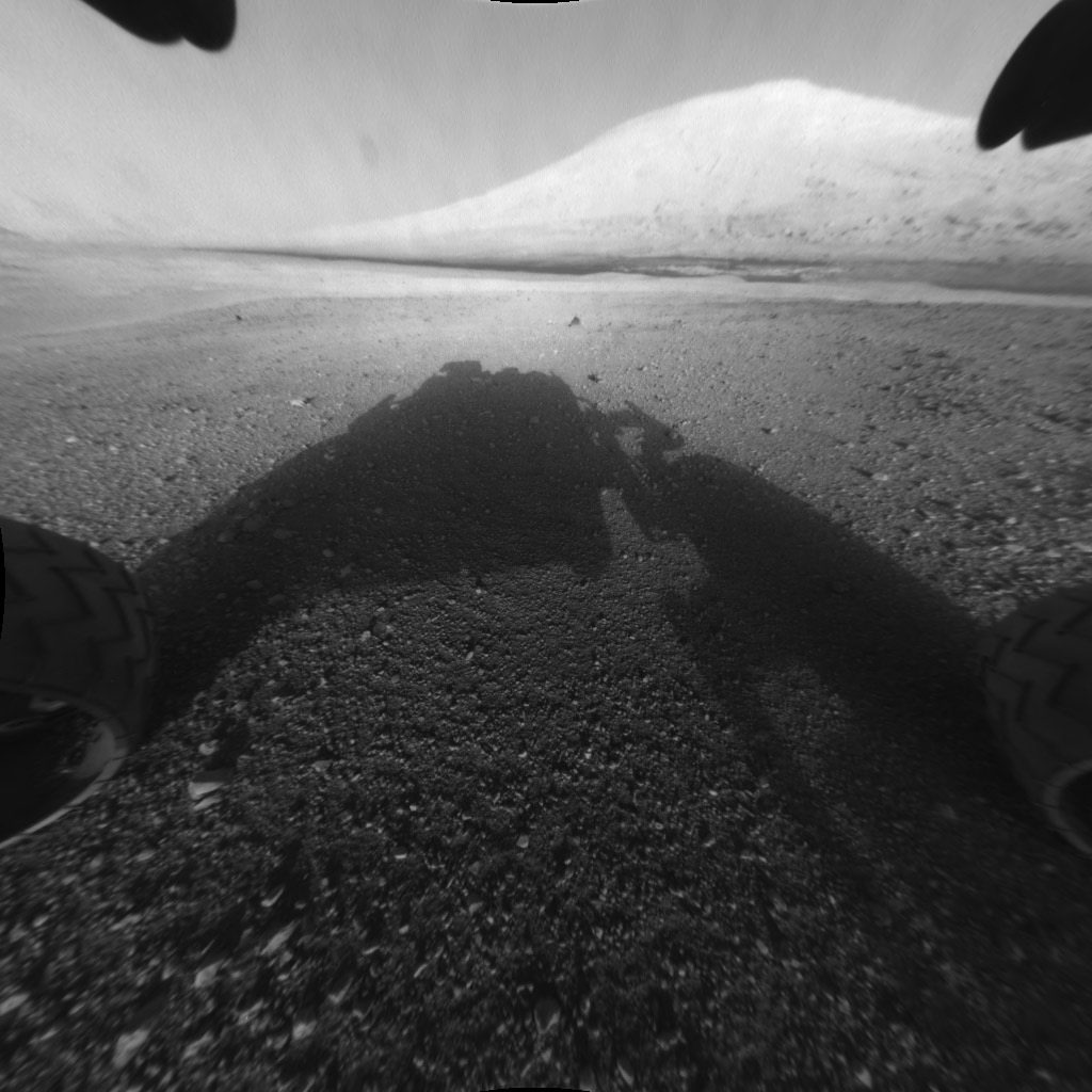 Снимка на повърхността на Марс, заснета от марсохода ”Кюриосити”