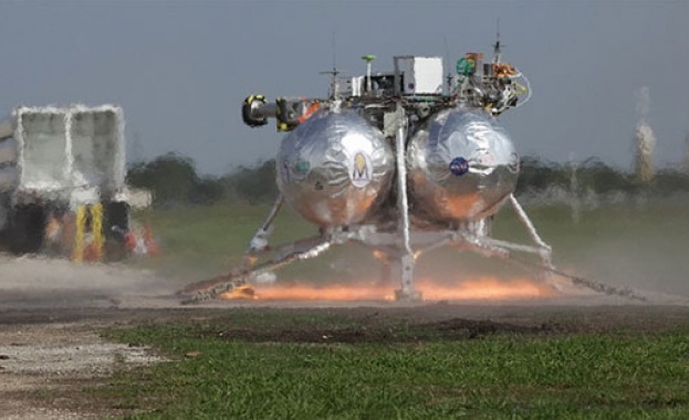 Прототип на НАСА се взриви (видео)