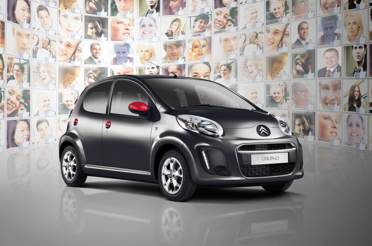 Нов Citroen C1 ”Connexion”, освежен с помощта на Facebook