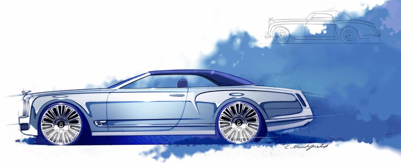 Така ще изглежда Bentley Mulsanne кабриолет