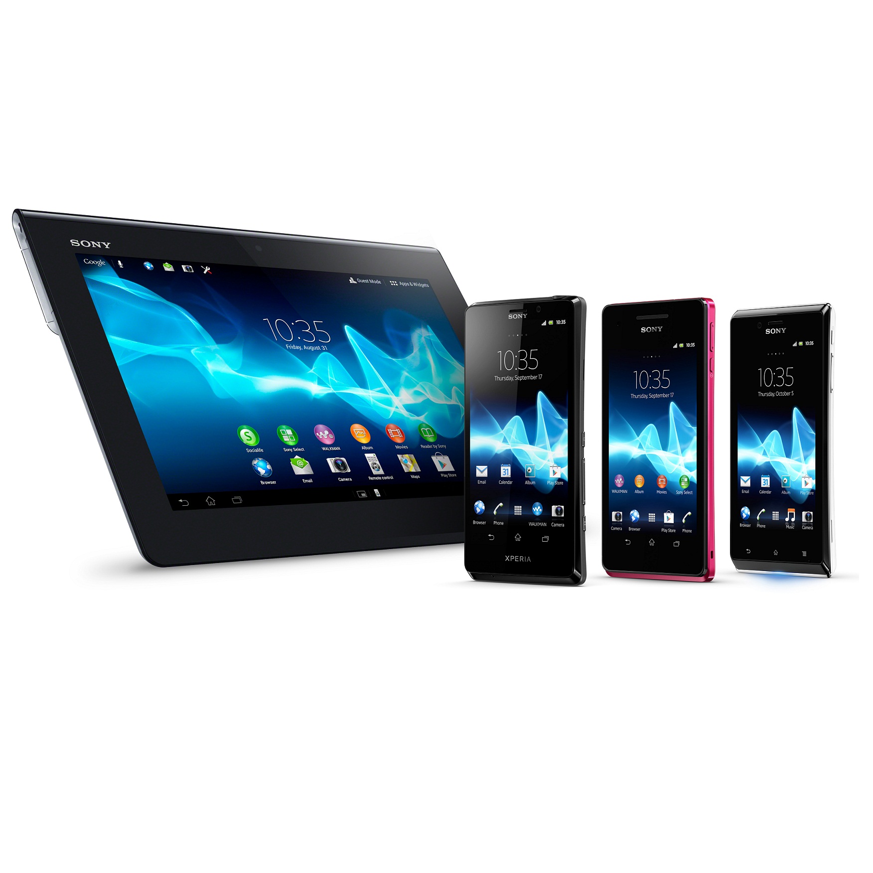 Sony представи нова серия Xperia + таблет