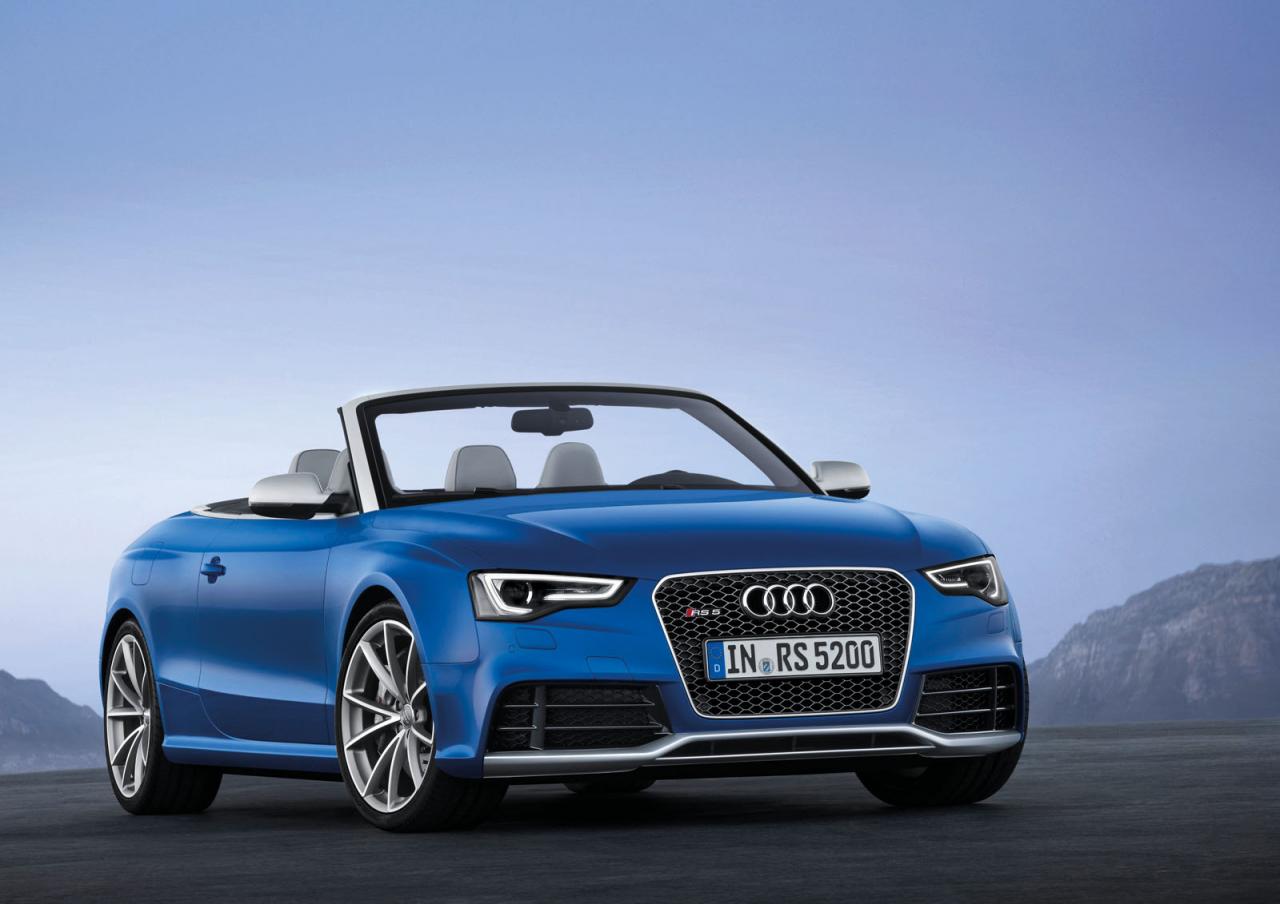 Audi разкри RS5 Cabrio (видео)