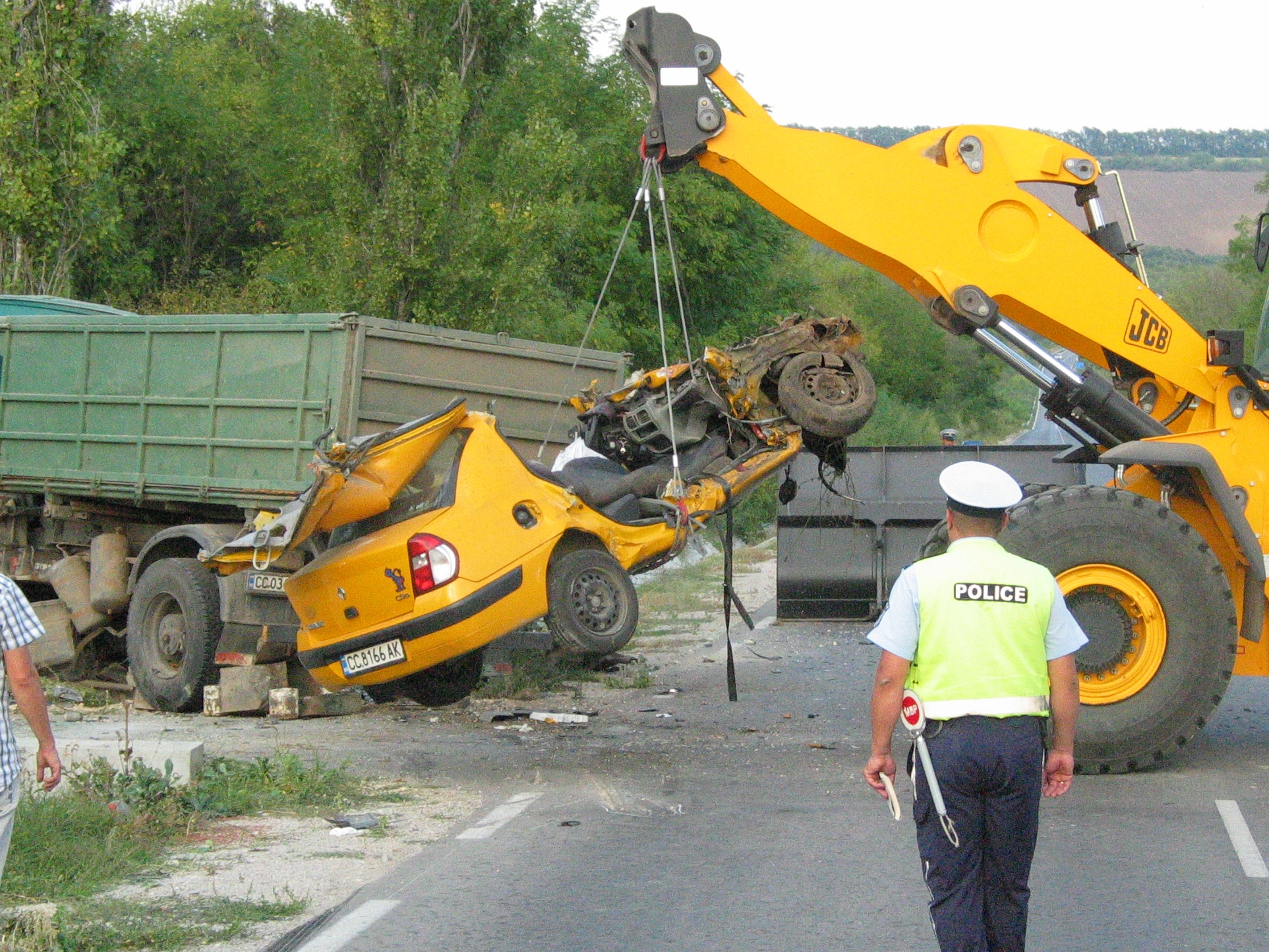 Петима загинаха при катастрофа на пътя Русе–Силистра