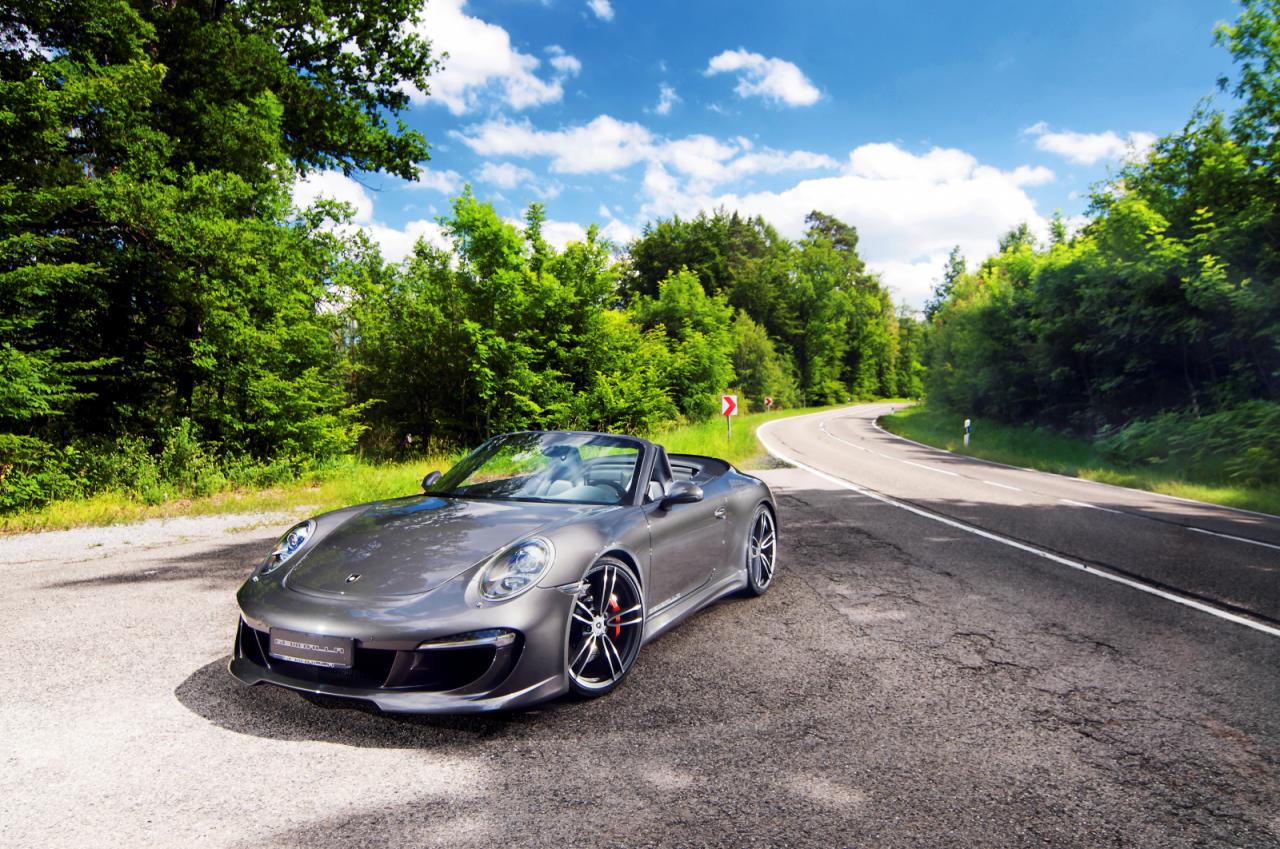 Porsche 911 Carrera S Cabriolet с нов пакет от Gemballa