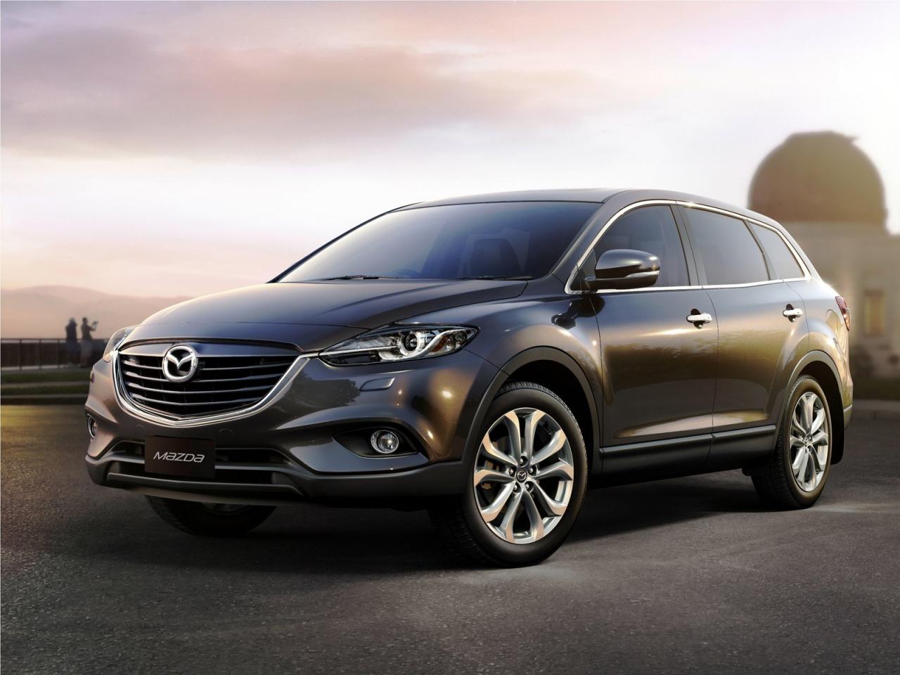 Първи снимки на обновената Mazda CX-9