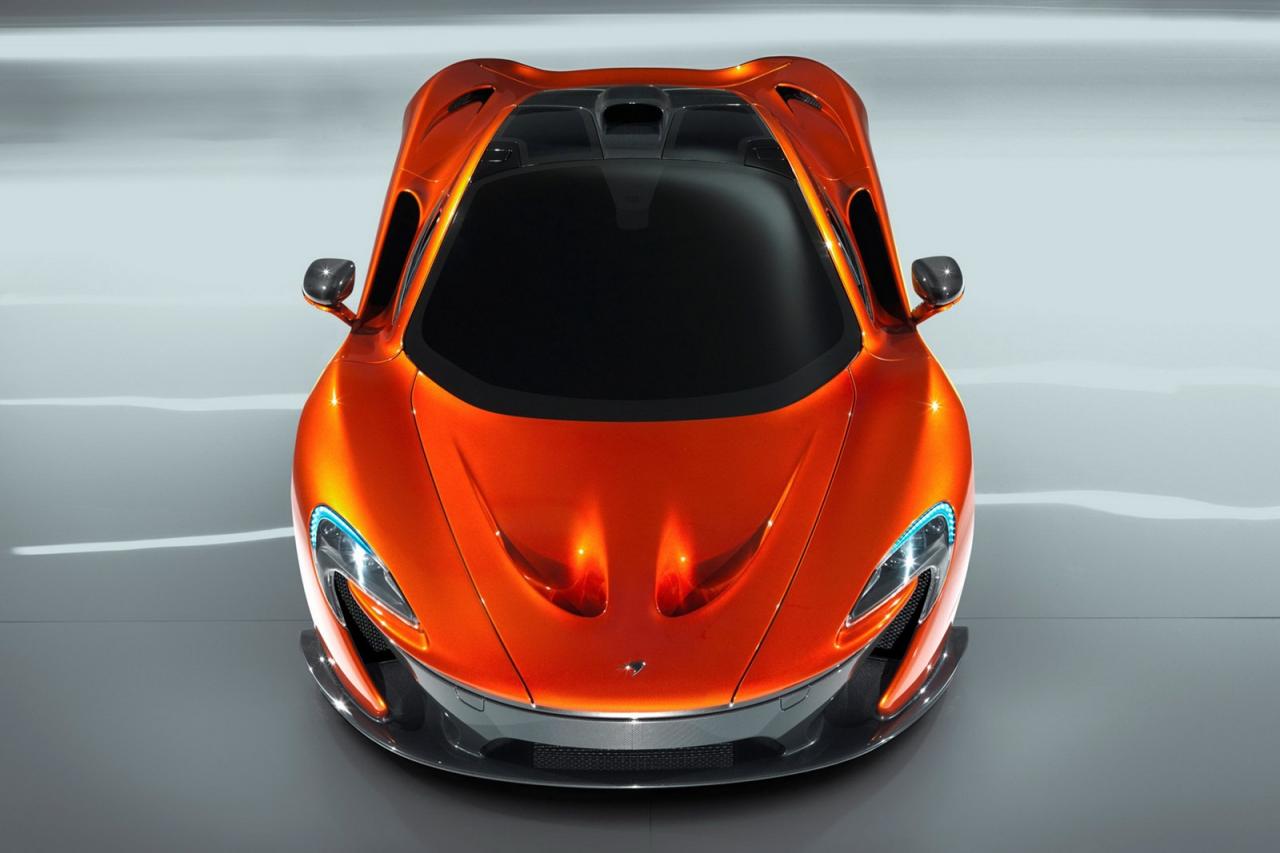 Нови снимки на изумителния McLaren P1