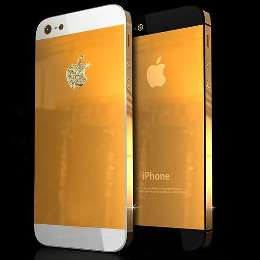Стюарт Хюз е създал 100 броя от златните iPhone 5