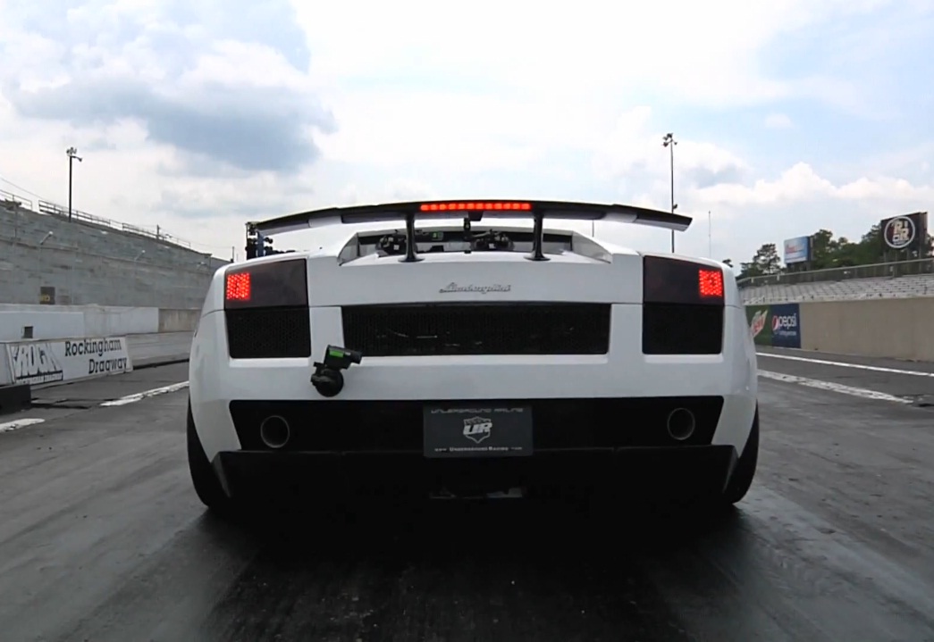 Gallardo с 1750 к.с. прави 1/4 миля за 8 секунди (видео)
