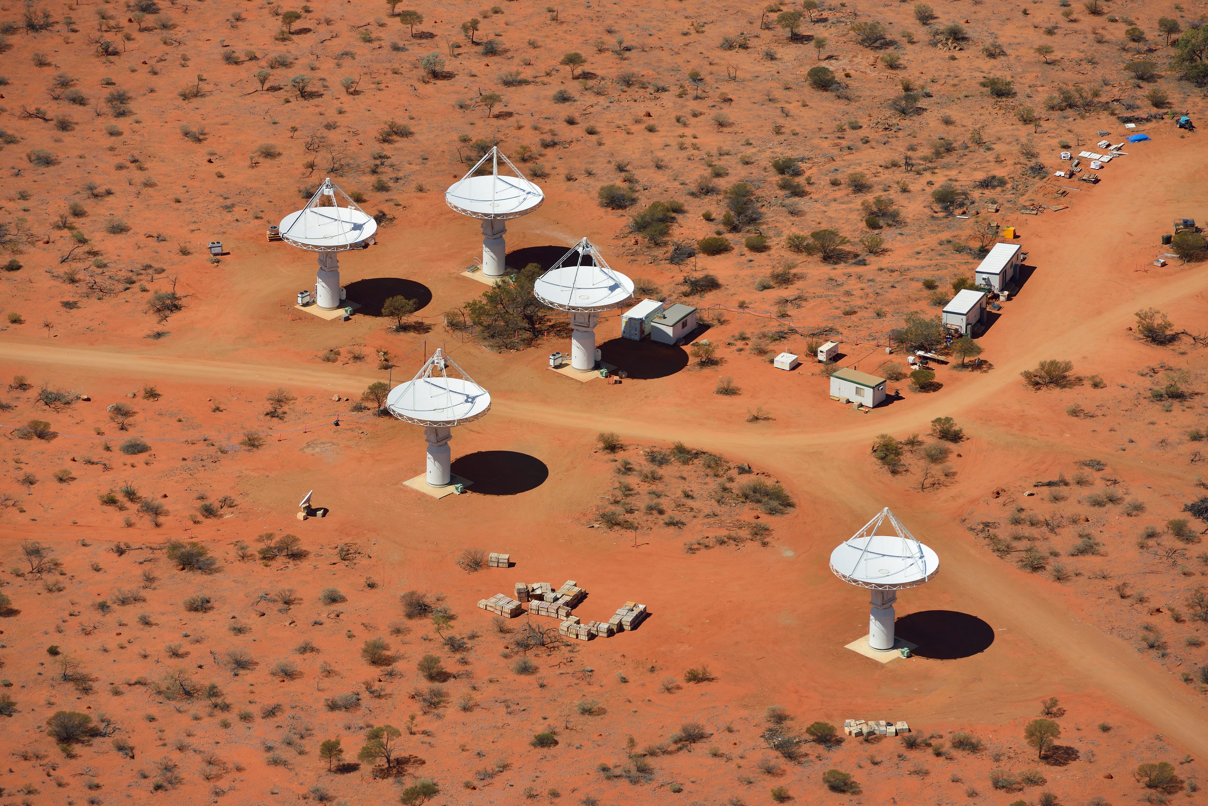 В Австралия откриха колосален радиотелескоп