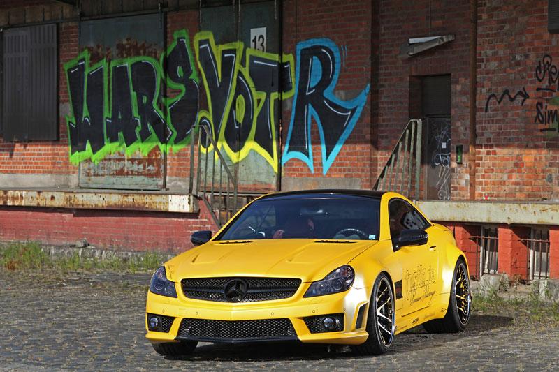 Fostla показа ”златен” SL 55 AMG