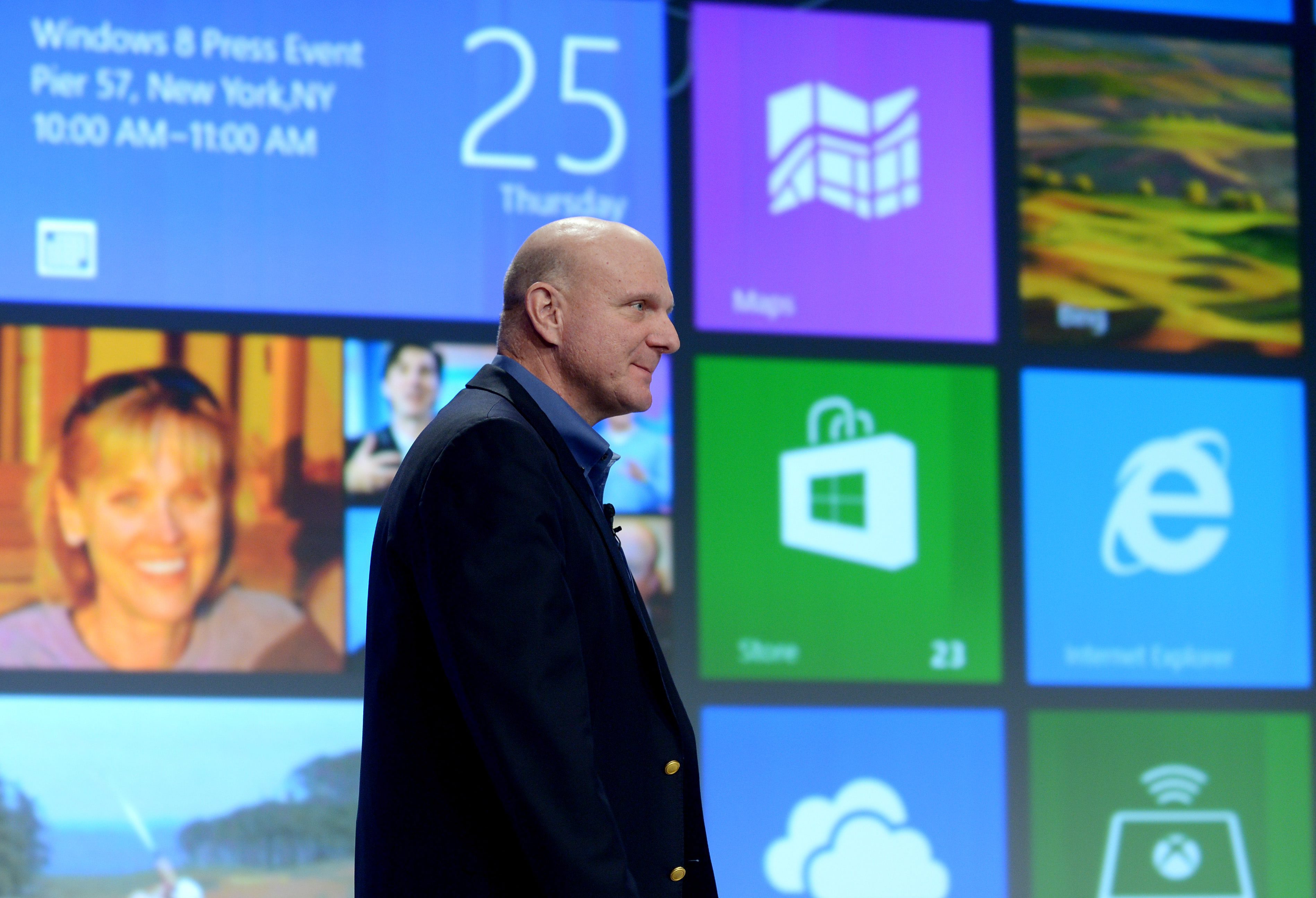 Стив Балмър представя новия Windows 8