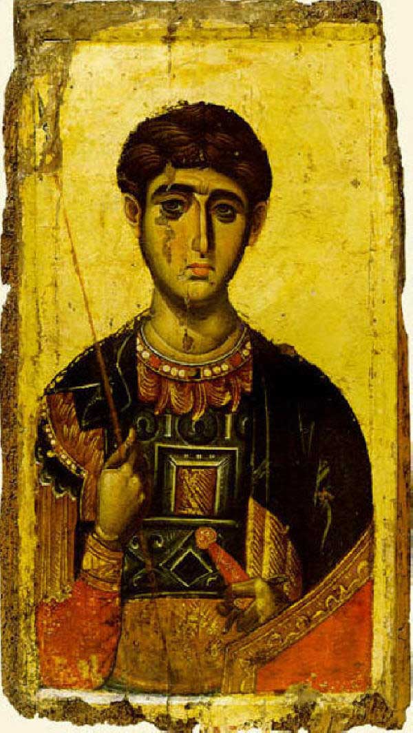 Свети Димитър загинал мъченически за христовата вяра