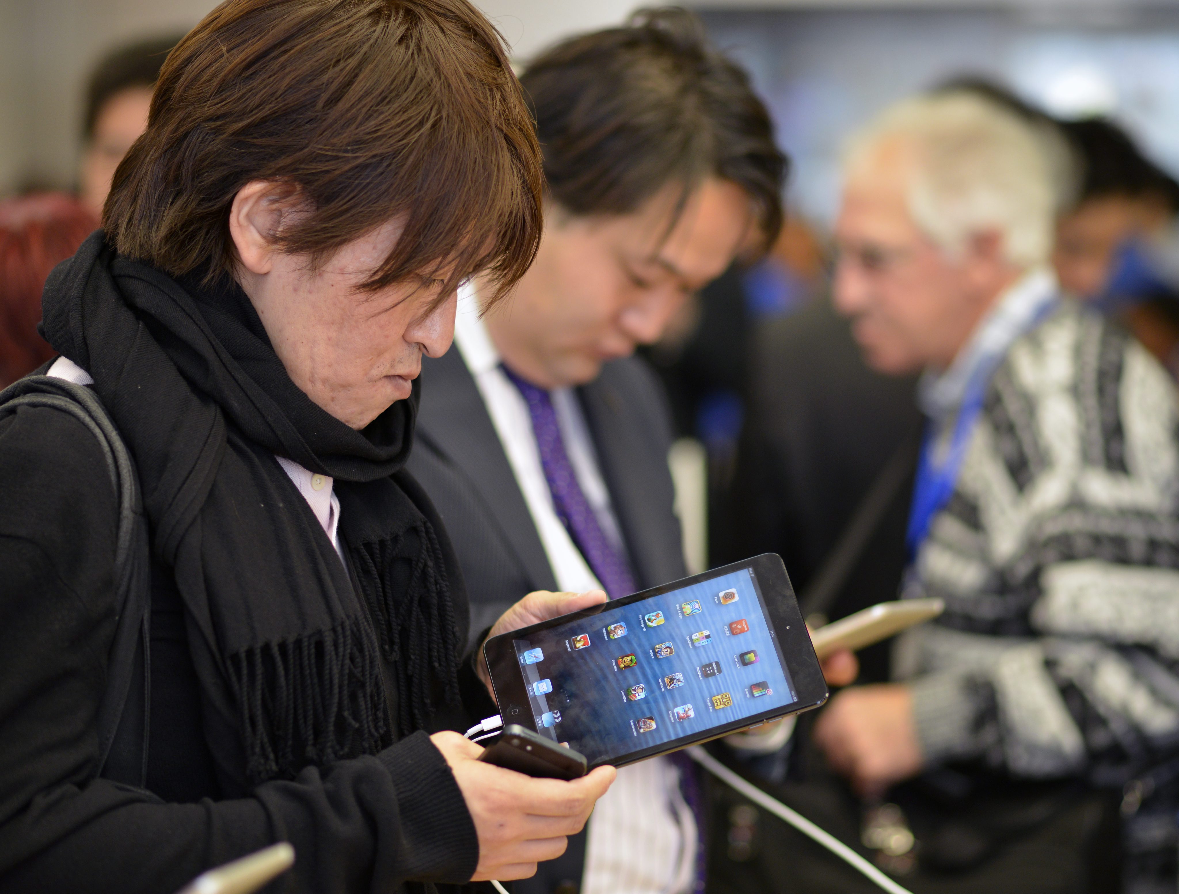 Стартът на iPad mini в Япония