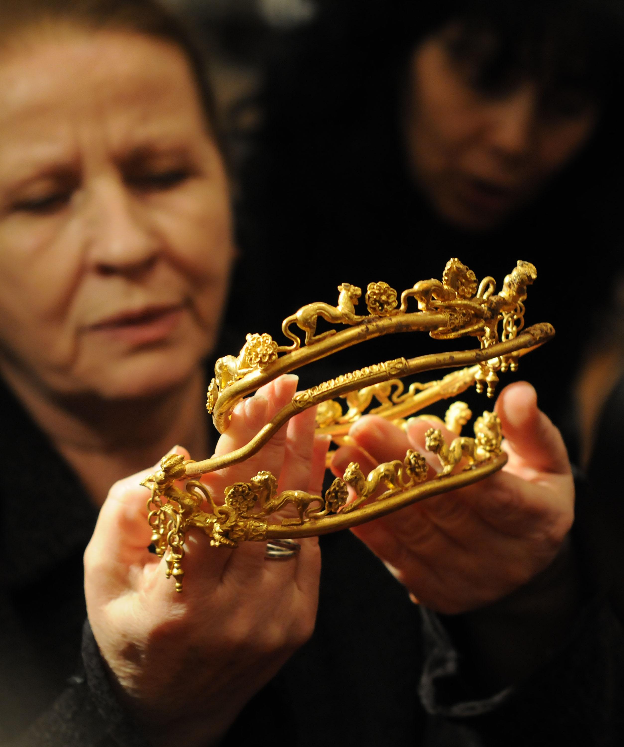 Можем да видим тракийското златно съкровище от Свещари в сряда