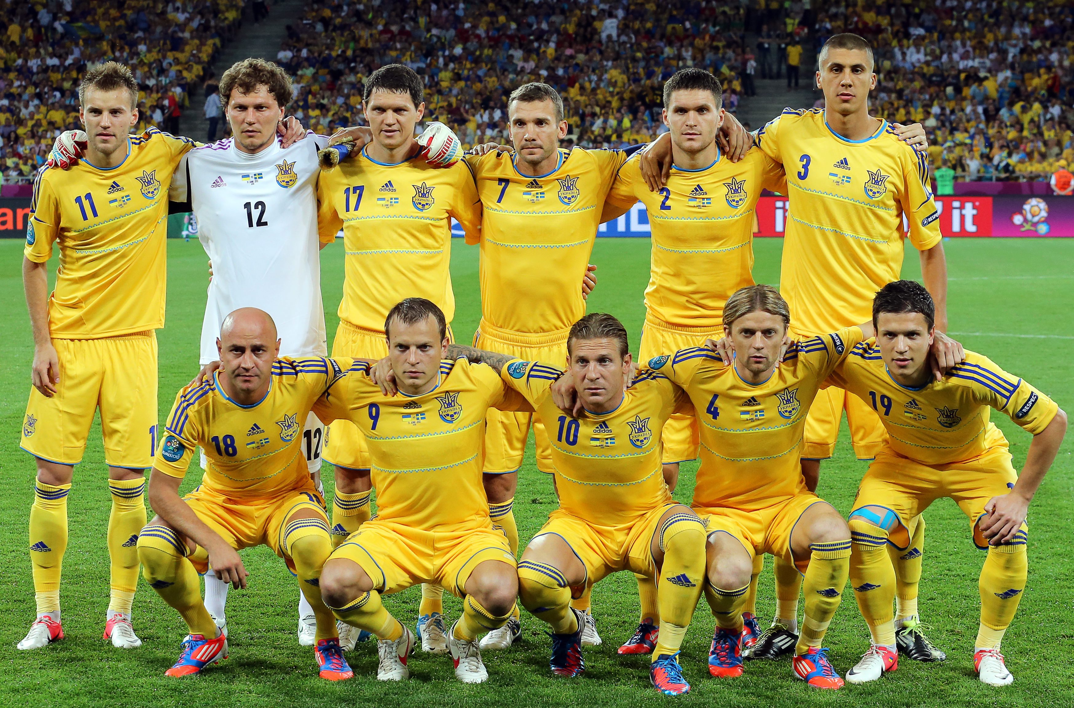 Украинският национален отбор по футбол