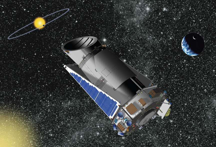 Телескопът ”Кеплер” бе изведен в орбита през 2009 година