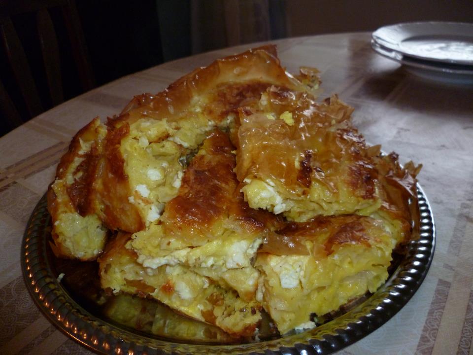 Баница със сирене и масло