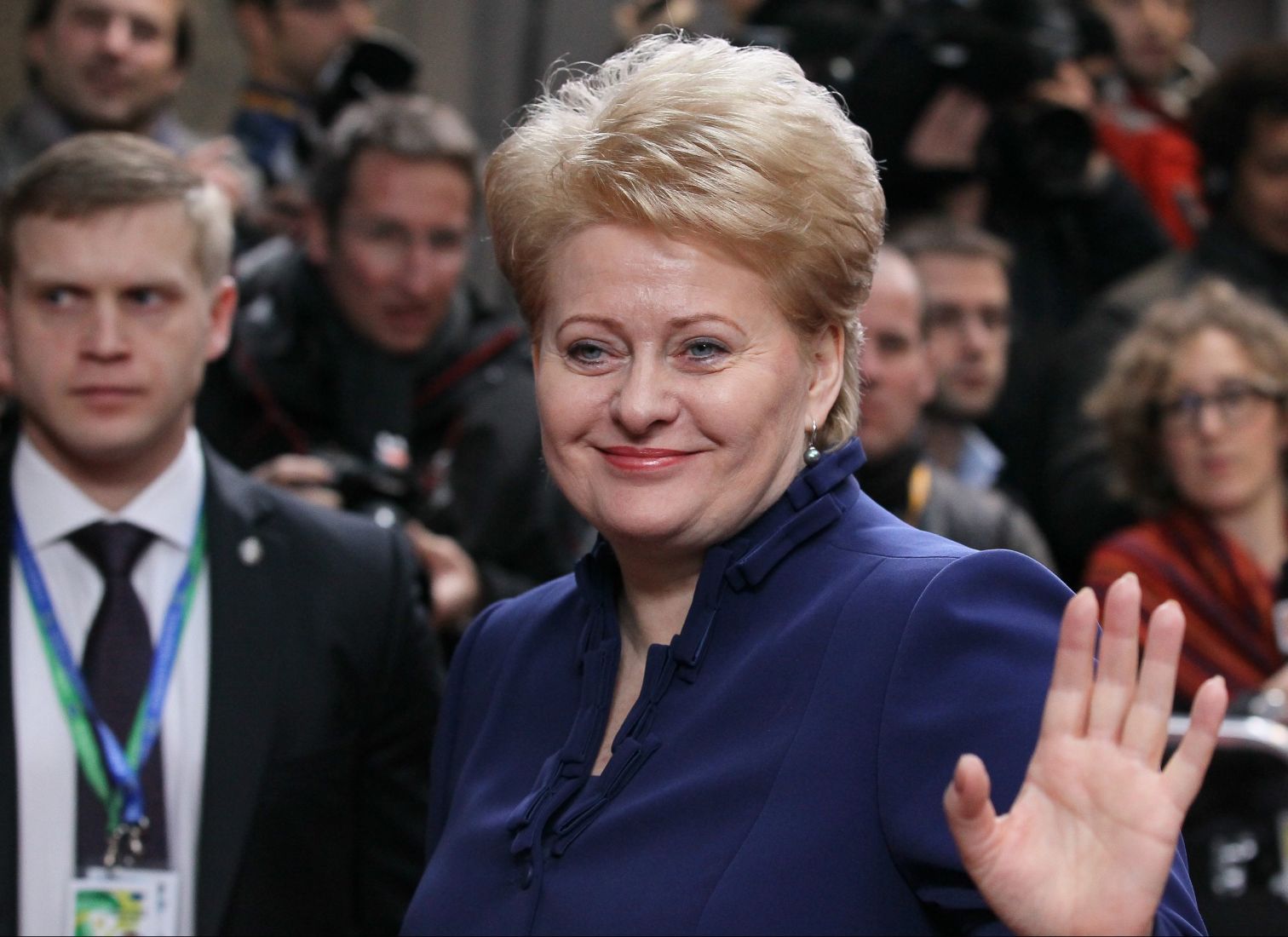 Президентът на Литва Далия Грибаускайте
