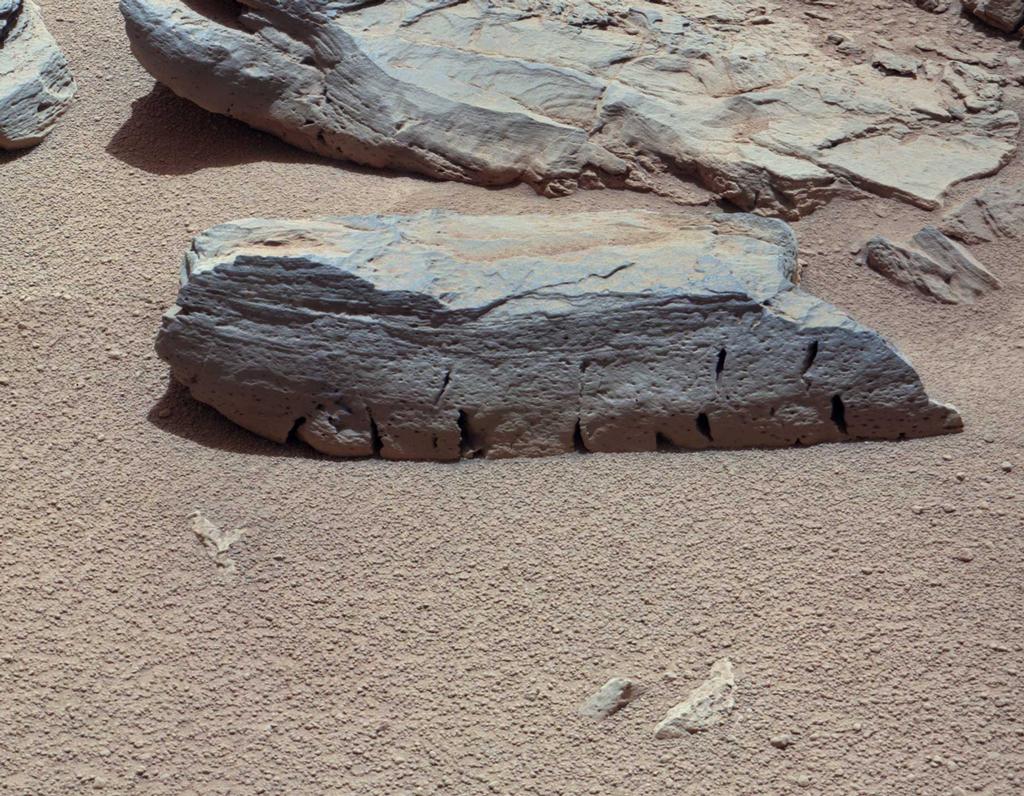 Марсианска скала, наречена ”Rocknest 3”
