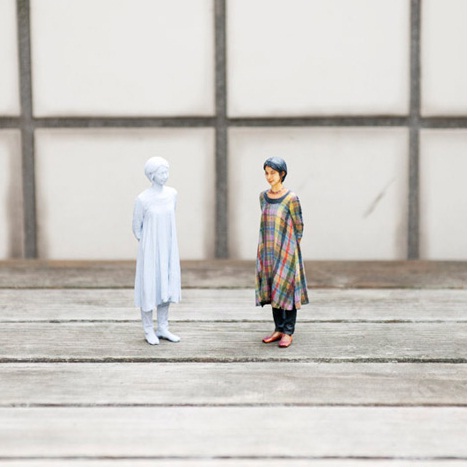 Пластмасови фигурки, произведени с 3D принтер