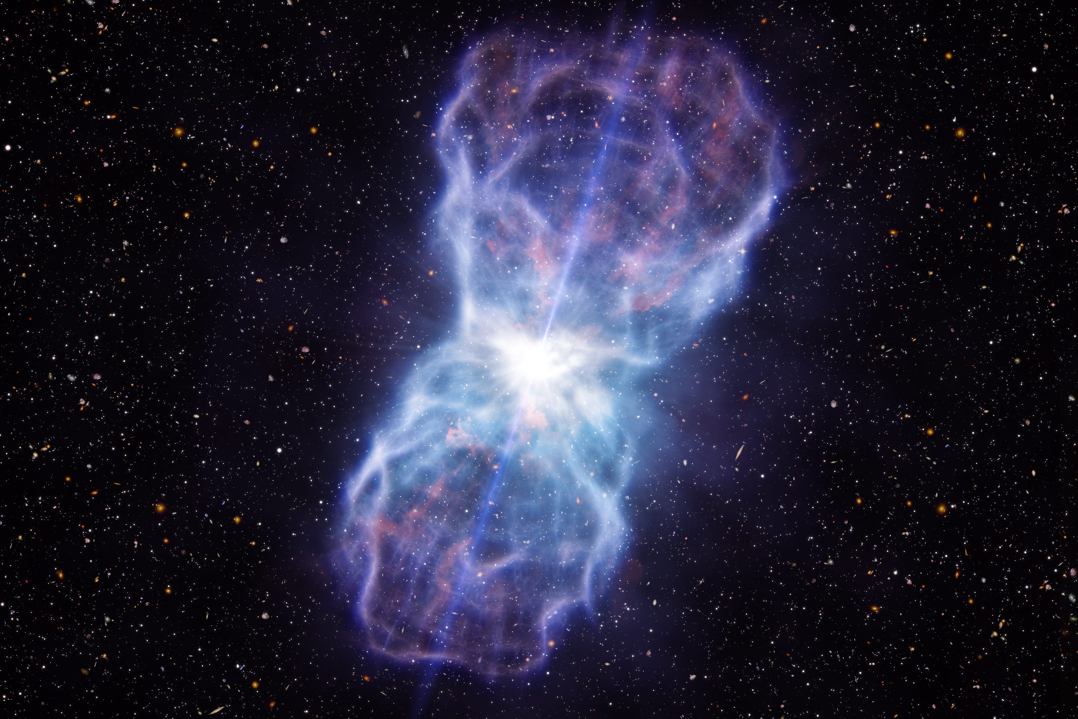 Учени за пръв път наблюдаваха ”галактични нишки”