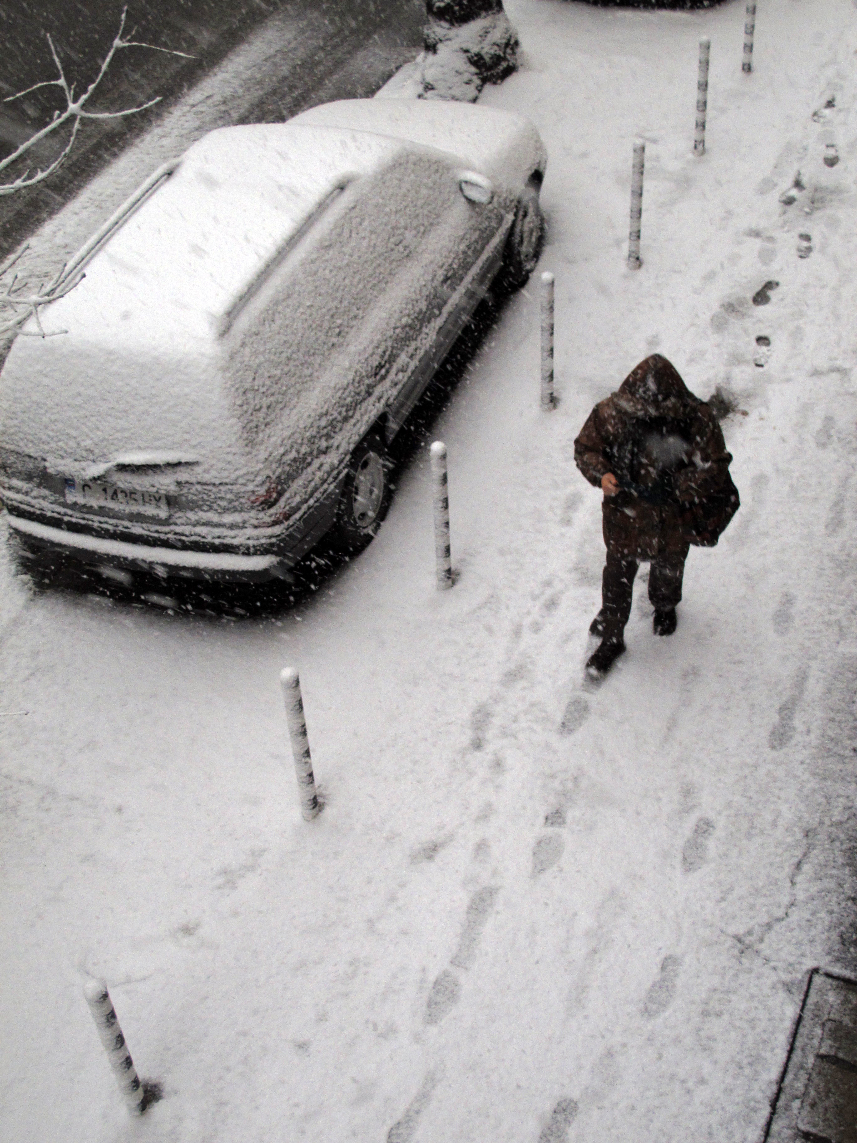 Снегът в голяма част от страната ще се стопи в неделя-понеделник
