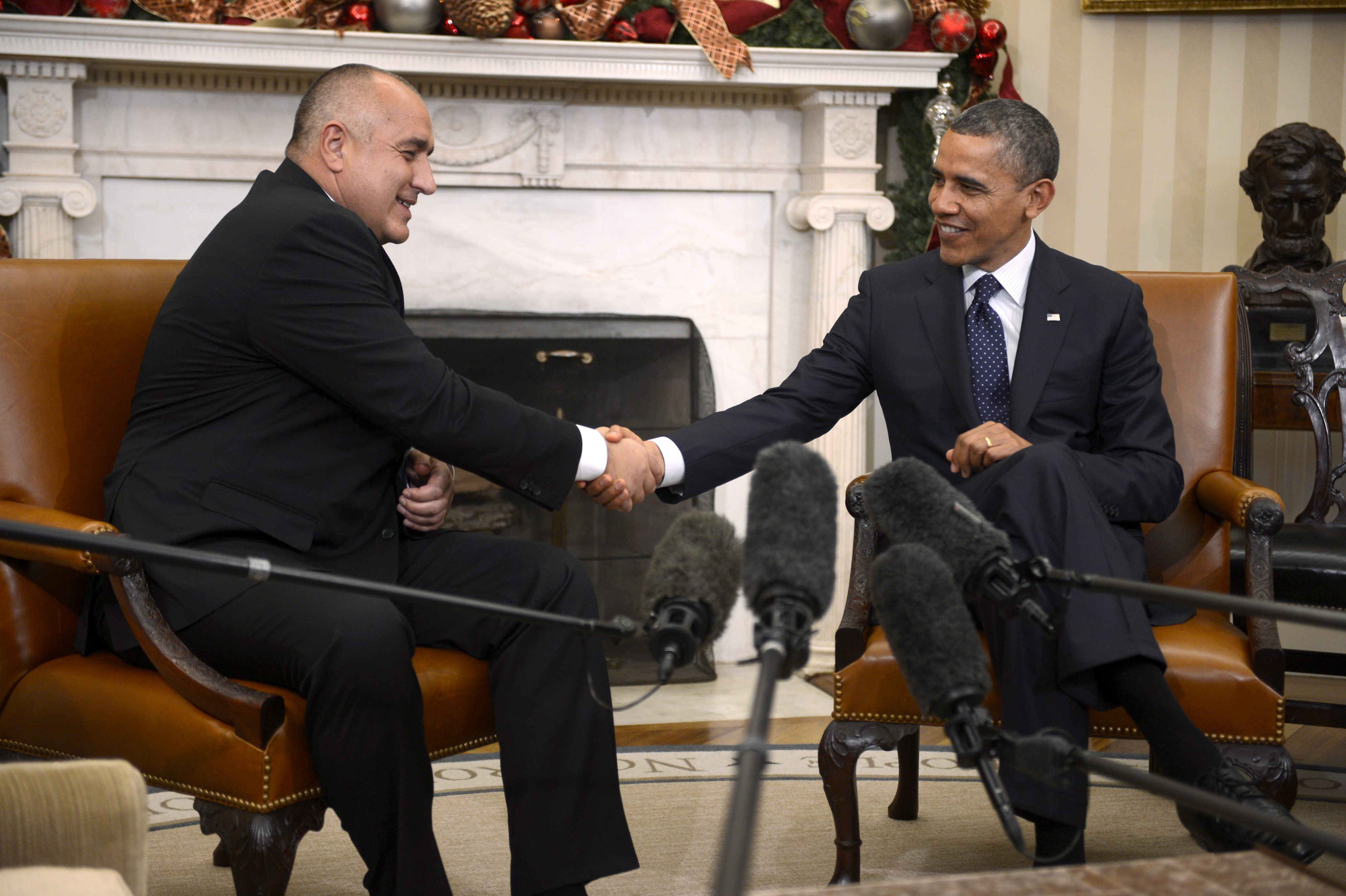 Обама: Борисов е изключително ефективен лидер, а България - остров на стабилност
