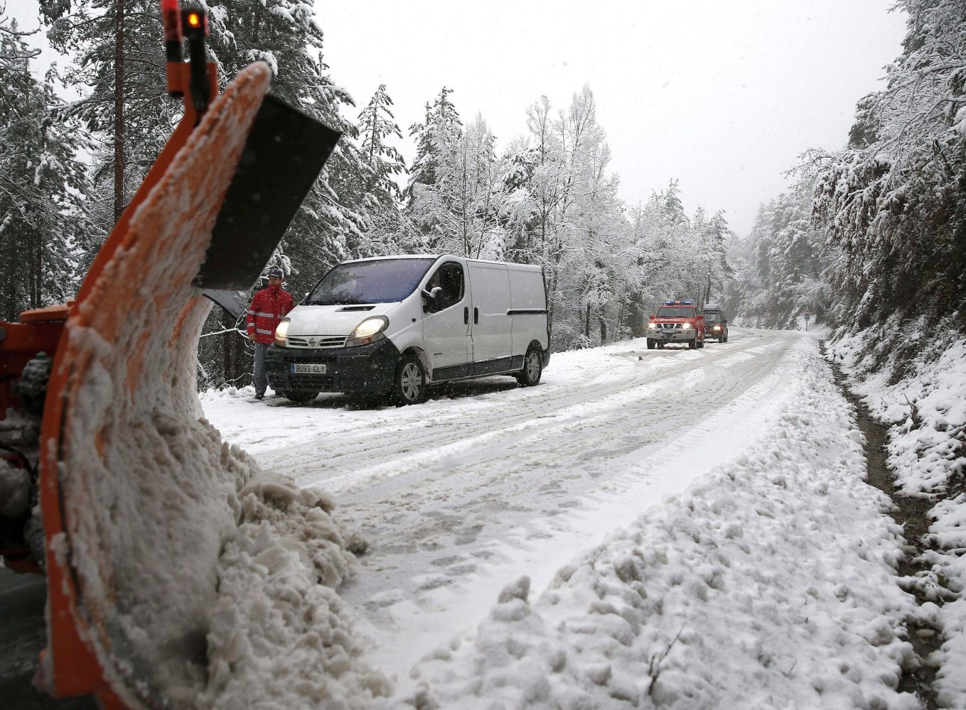 Нова зимна обстановка в сряда