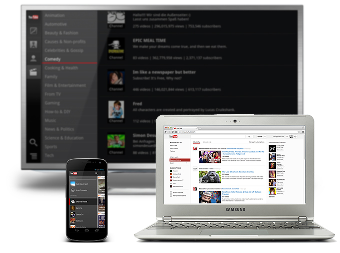 Google обнови дизайна на YouTube