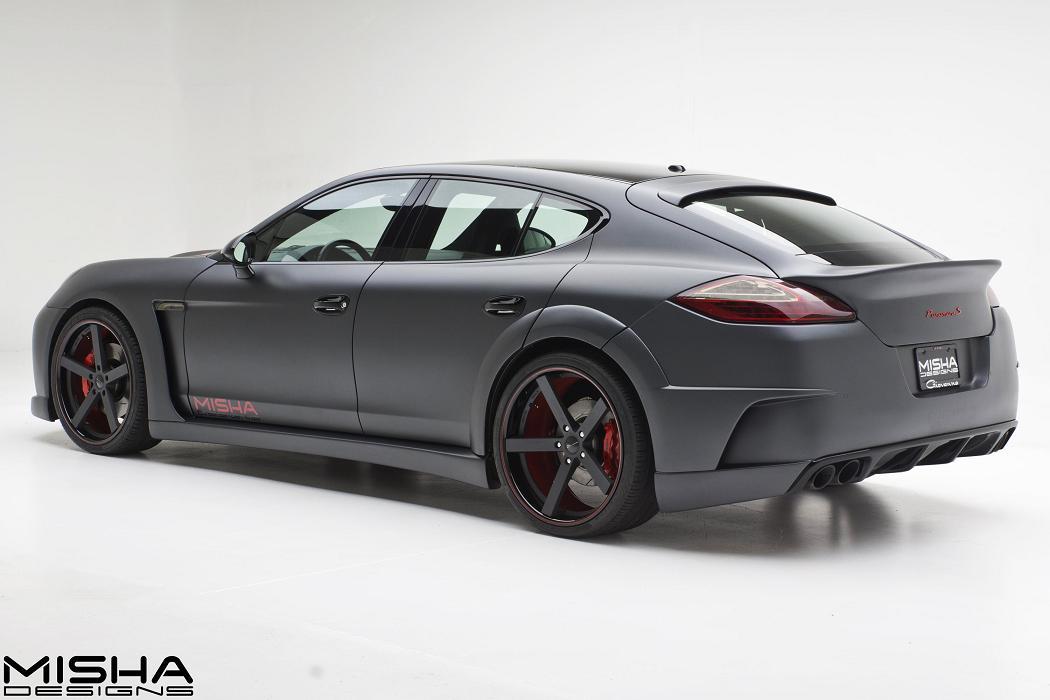 Porsche Panamera с широк боди кит от Misha Designs