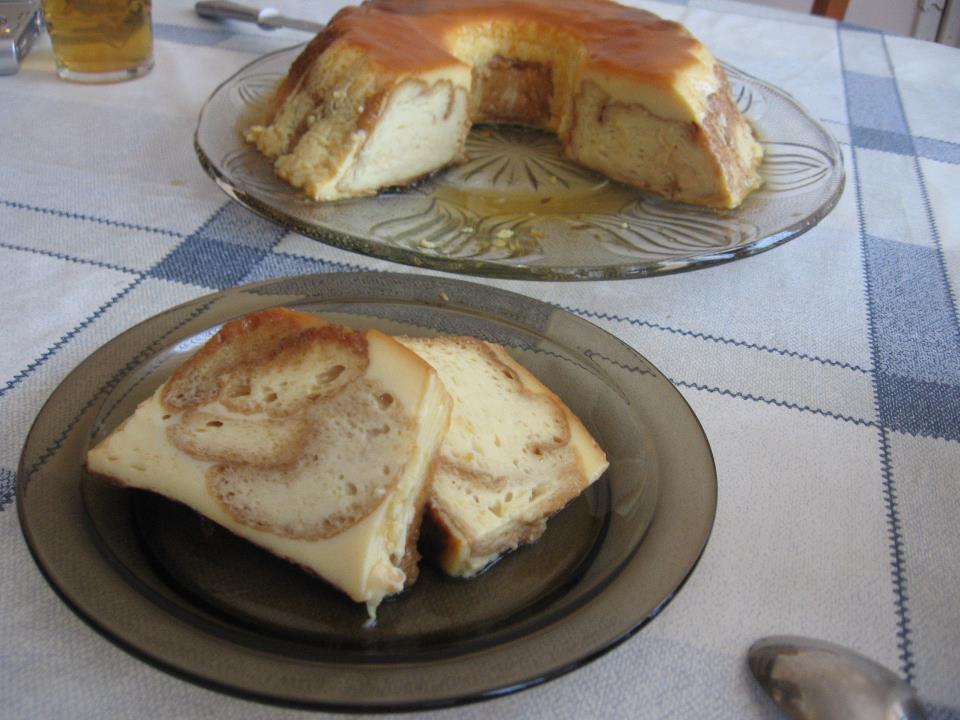 Кроасани с крем брюле и крем карамел