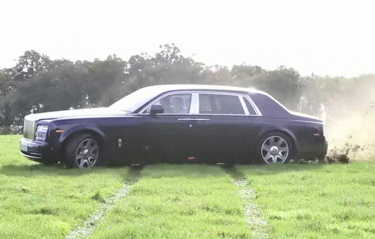Офроуд с Rolls-Royce Phantom II (видео)